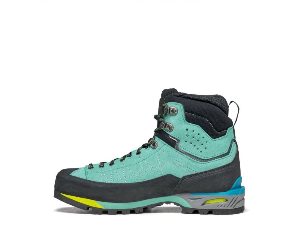 SCARPA BOOTS WOMEN'S ZODIAC TECH GTX-Green Blue