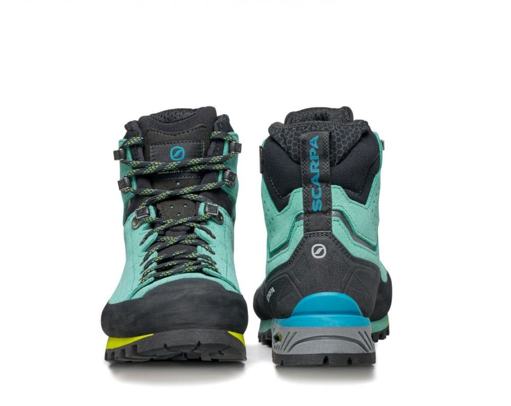 SCARPA BOOTS WOMEN'S ZODIAC TECH GTX-Green Blue