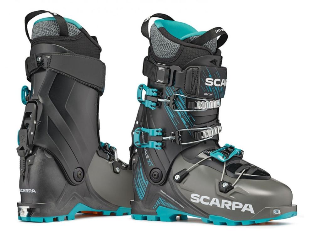 SCARPA BOOTS MEN'S MAESTRALE XT-Anthracite/Azure