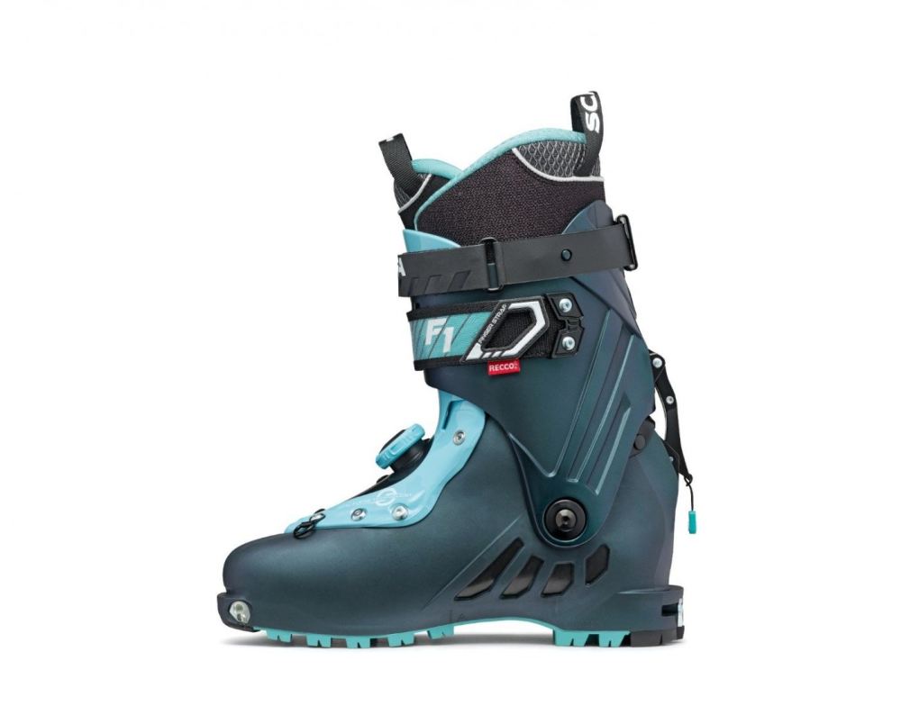 SCARPA BOOTS WOMEN'S F1-Anthracite/Aqua