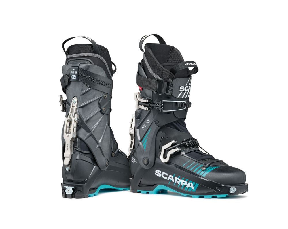 SCARPA BOOTS MEN'S F1 XT (NEW)-Carbon/Azure