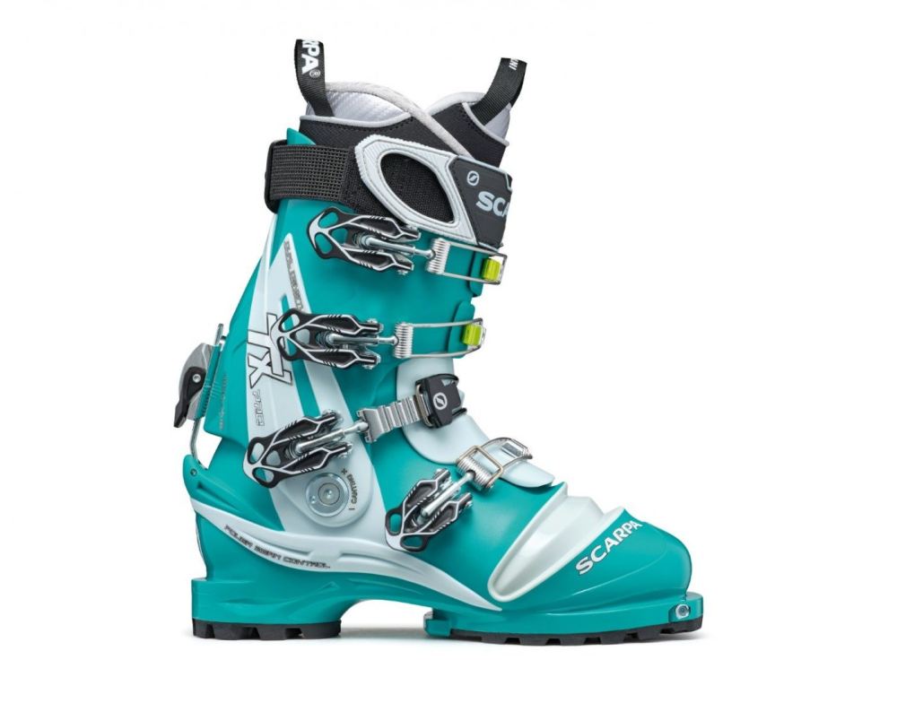 SCARPA BOOTS WOMEN'S TX PRO- Emerald/Ice Blue