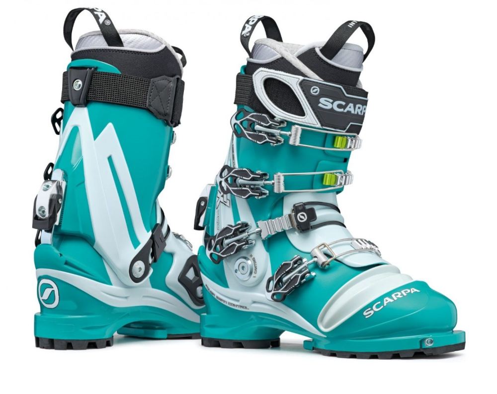 SCARPA BOOTS WOMEN'S TX PRO- Emerald/Ice Blue