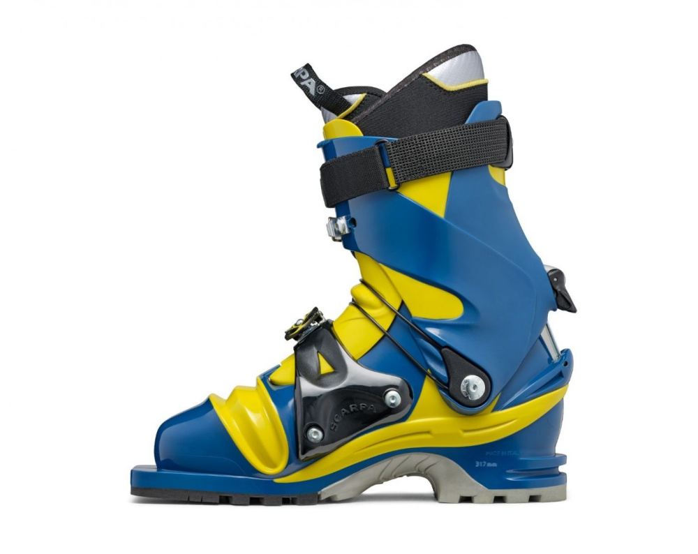 SCARPA BOOTS MEN'S T2 ECO-True Blue/Acid Green