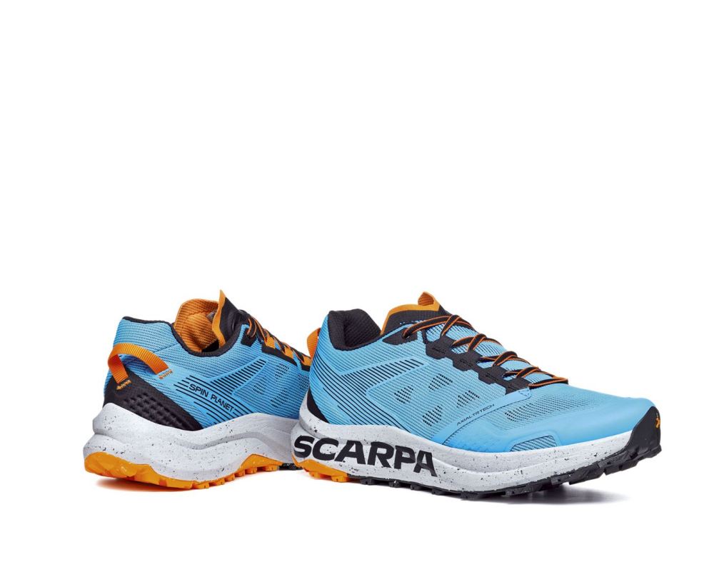 SCARPA BOOTS MEN'S SPIN PLANET-Azure/Black