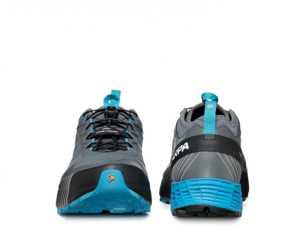 SCARPA BOOTS MEN'S RIBELLE RUN GTX-Anthracite/Lake Blue