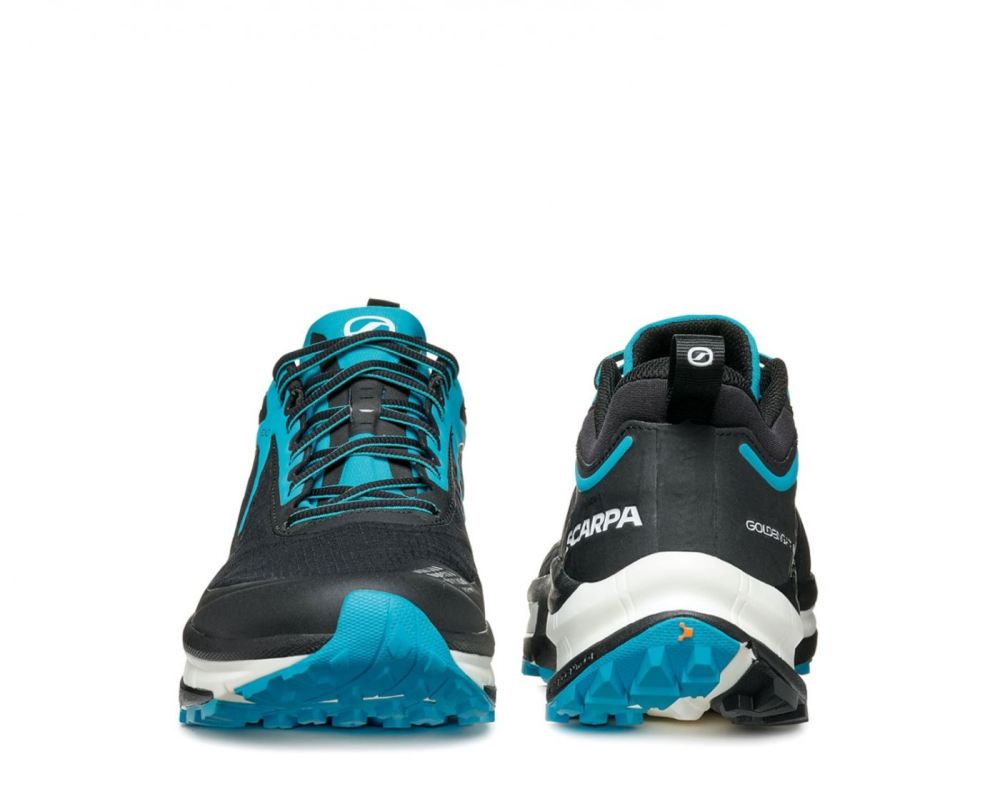 SCARPA BOOTS MEN'S GOLDEN GATE ATR GTX-Black/Azure