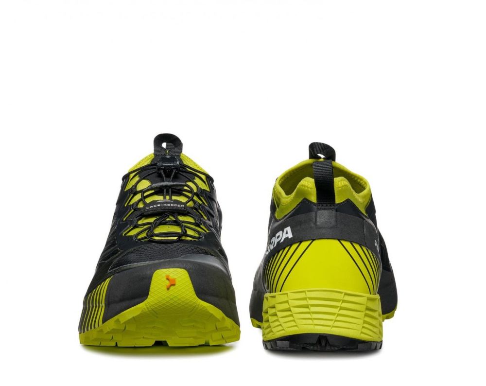 SCARPA BOOTS MEN'S RIBELLE RUN-Black/Lime