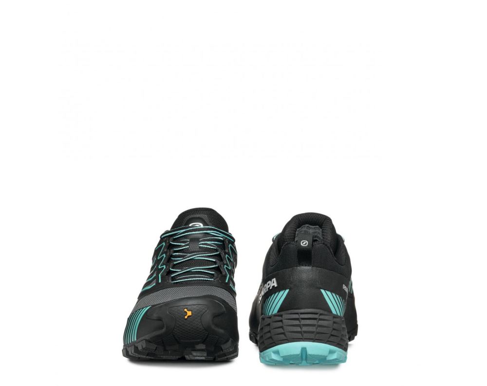 SCARPA BOOTS WOMEN'S RIBELLE RUN XT-Gray/Aqua Sky