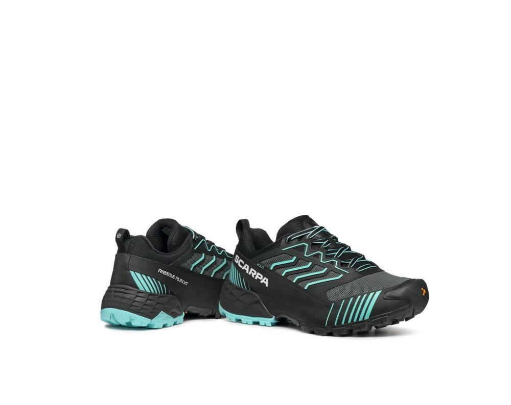 SCARPA BOOTS WOMEN'S RIBELLE RUN XT-Gray/Aqua Sky