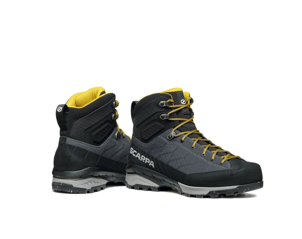 SCARPA BOOTS MEN'S MESCALITO TRK PLANET GTX-Gray/Curry