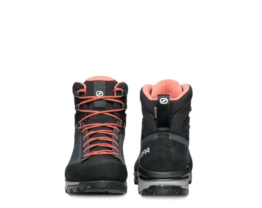 SCARPA BOOTS WOMEN'S MESCALITO TRK PLANET GTX-Grey/Coral