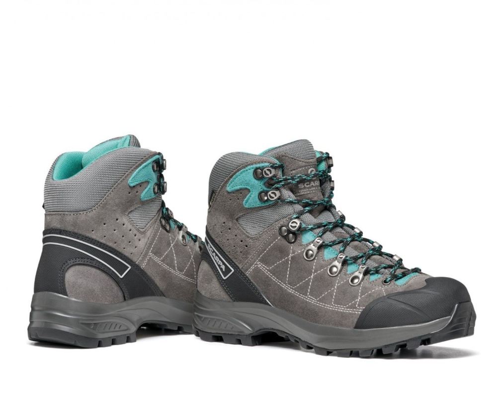 SCARPA BOOTS WOMEN'S KAILASH TREK GTX-Smoke/Lagoon