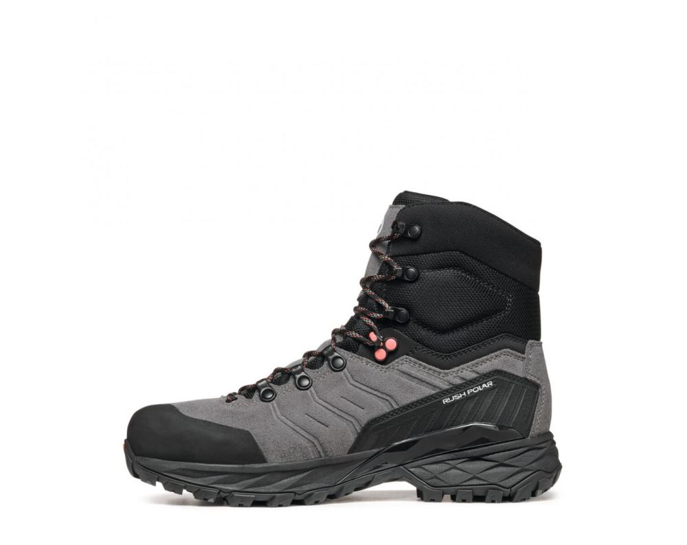 SCARPA BOOTS WOMEN'S RUSH POLAR GTX (NEW)-Smoke/Coral