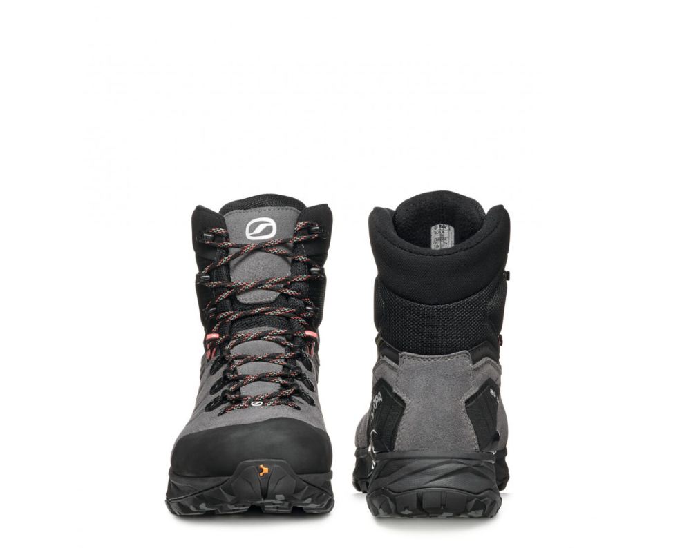 SCARPA BOOTS WOMEN'S RUSH POLAR GTX (NEW)-Smoke/Coral