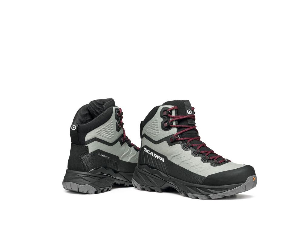 SCARPA BOOTS WOMEN'S RUSH TRK LT GTX-Jade/Russet Brown