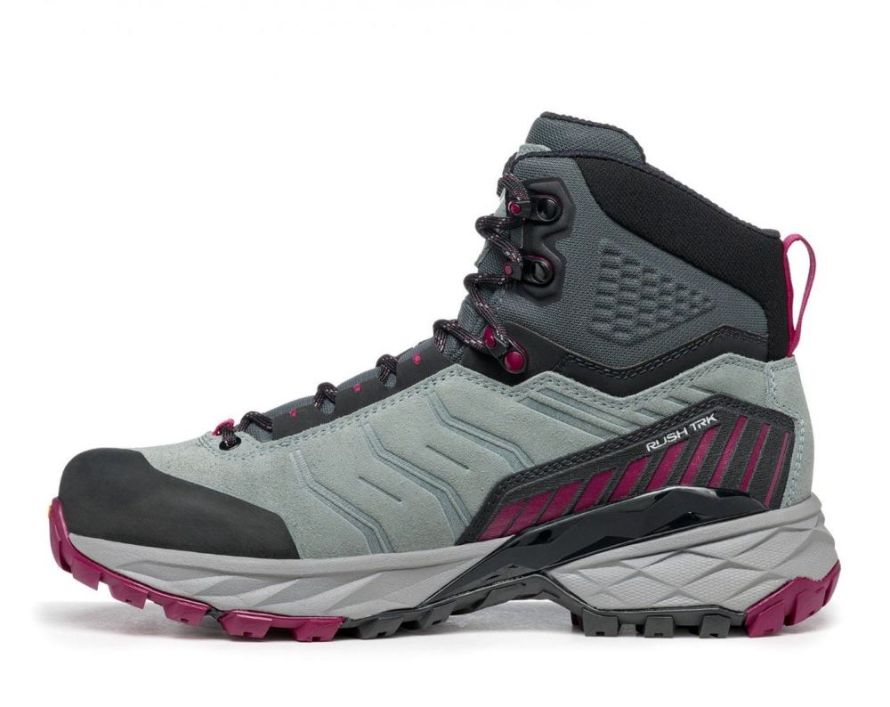 SCARPA BOOTS WOMEN'S RUSH TRK GTX-Conifer/Raspberry