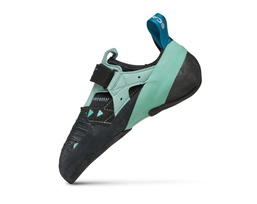 SCARPA BOOTS WOMEN'S INSTINCT VS-Black/Aqua