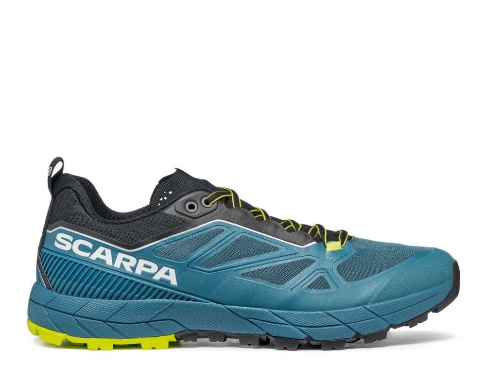 SCARPA BOOTS MEN'S RAPID-Blue/Acid Lime