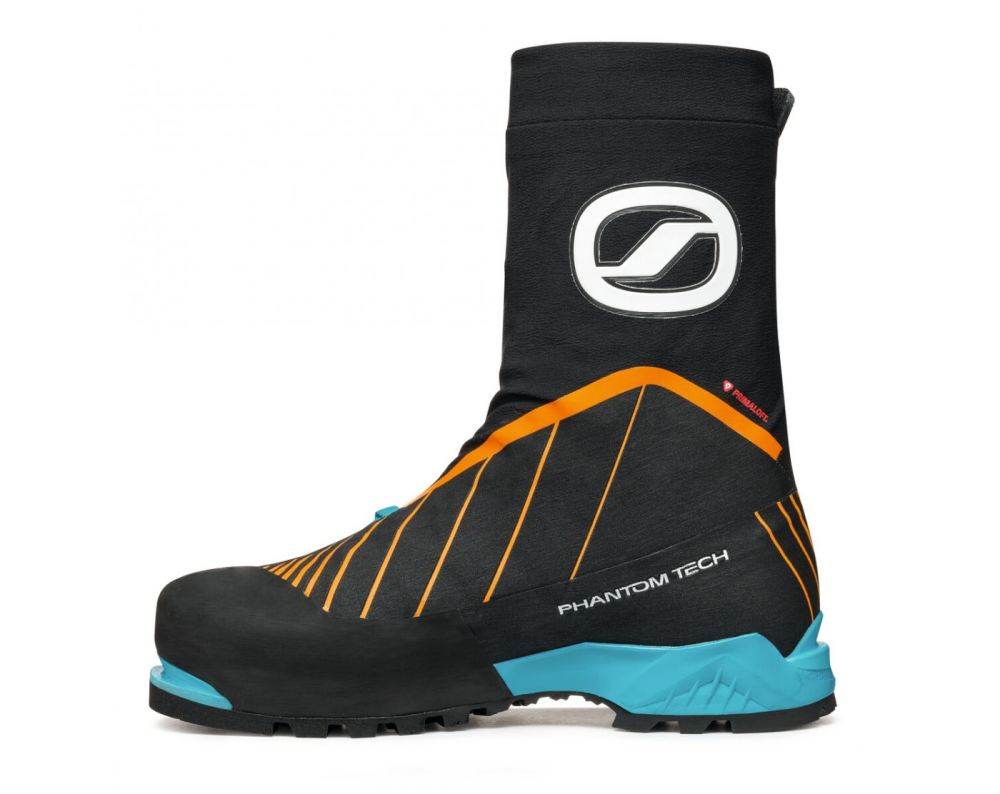 SCARPA BOOTS MEN'S PHANTOM TECH HD (NEW)-Black/Bright Orange