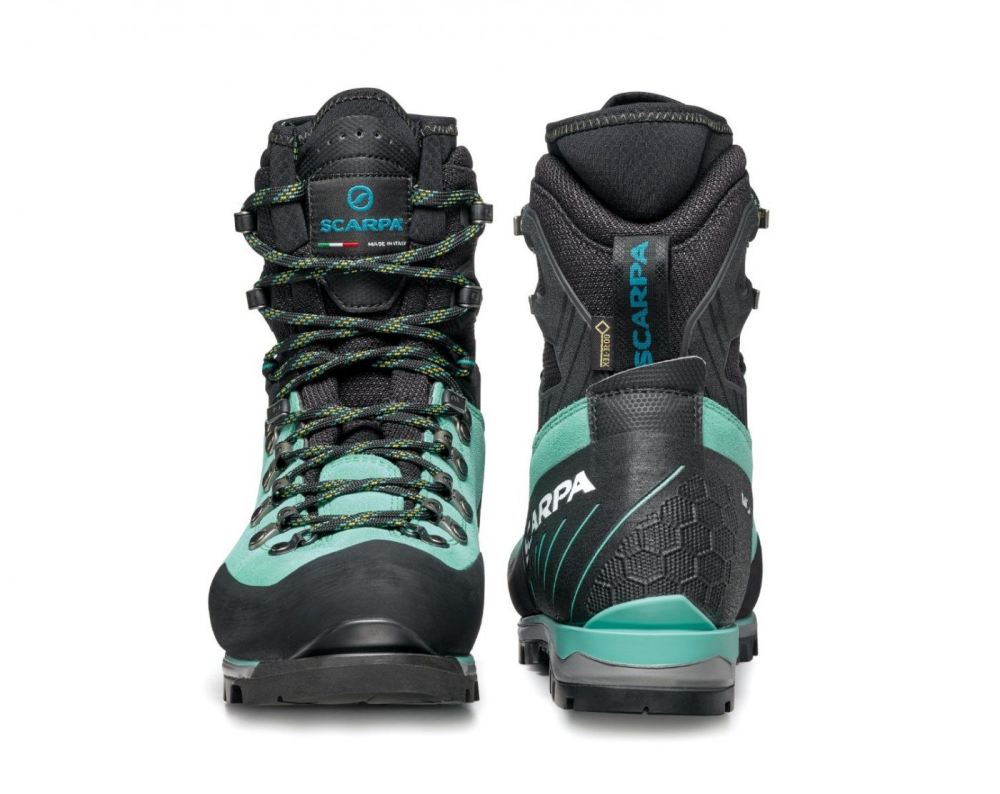 SCARPA BOOTS WOMEN'S MONT BLANC PRO GTX-Green Blue